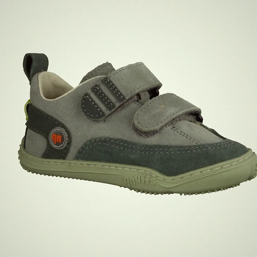 Ricosta Ahorn QNUFFS QN0010012 Barfußschuhe, Jungs, Leder, Grün - KINDER