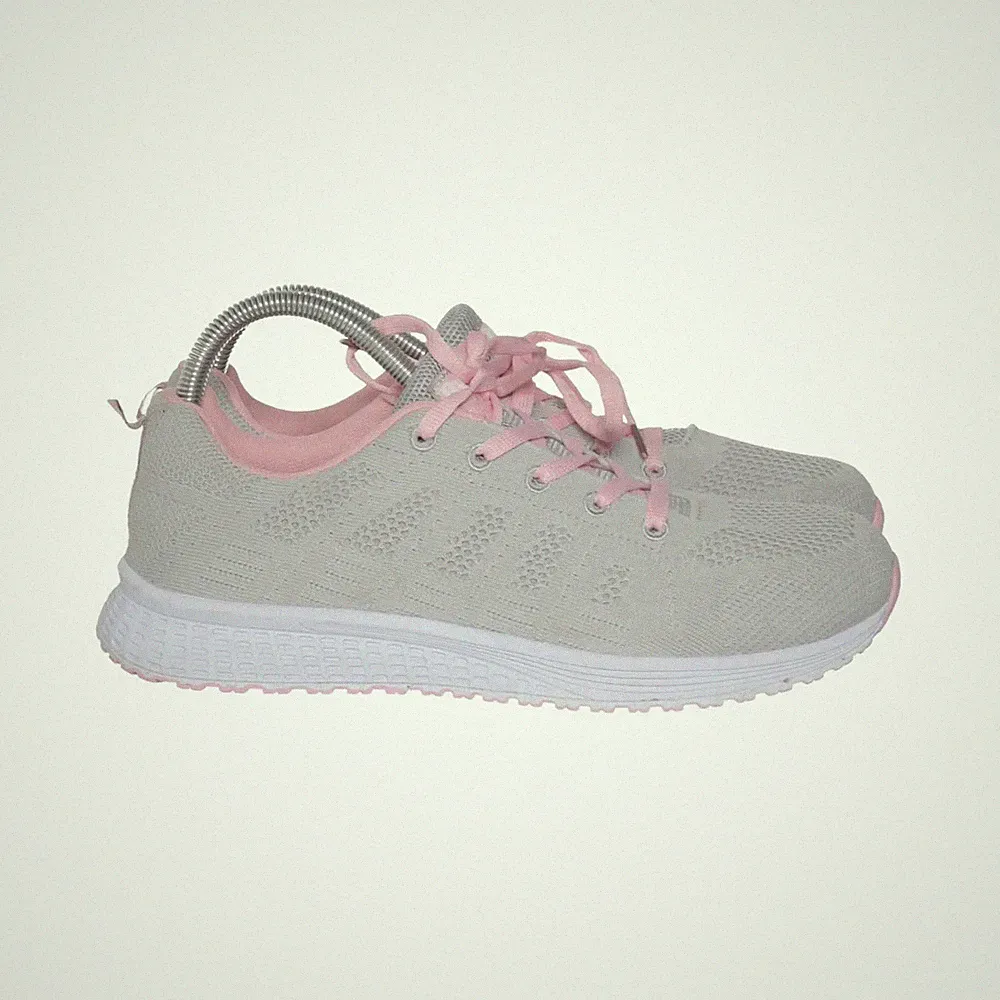 Running New Fashion Sport, Laufschuhe, Größe: 43, Grau/Pink, Damen #gyG
