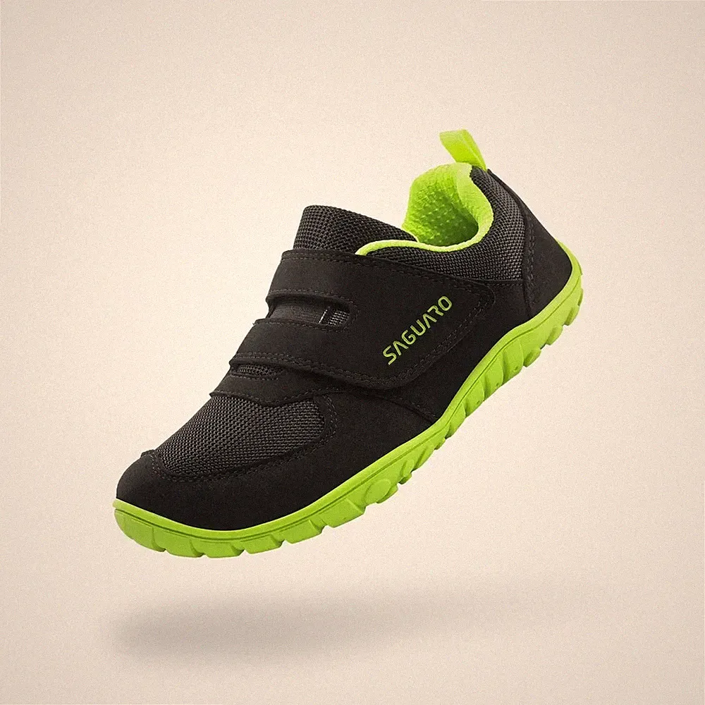 Saguaro Kinder Cocoa I Barfußschuhe EU 28 UK 10 leichte minimalistische Sneaker