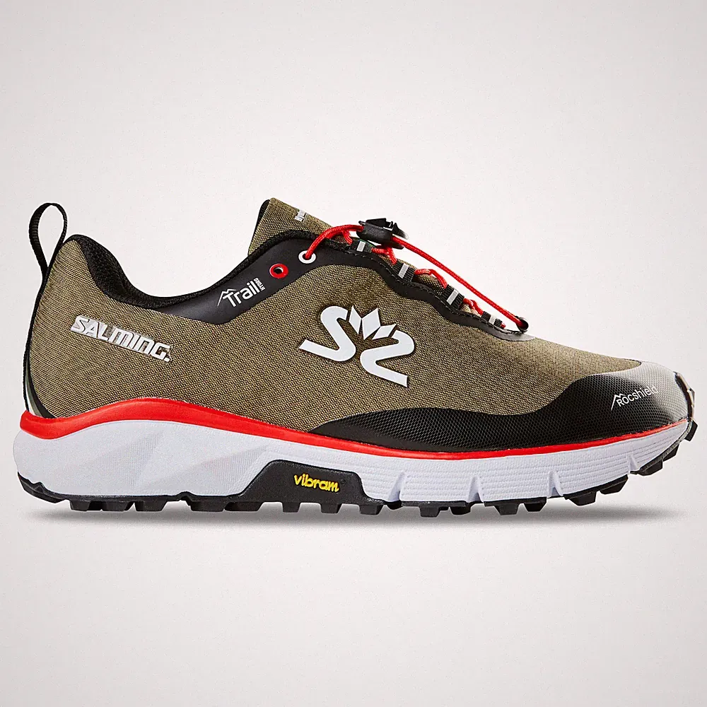 Salming Trail Hydro Outdoor Laufschuhe Sportschuhe Wasserdicht oliv 1289086 2001