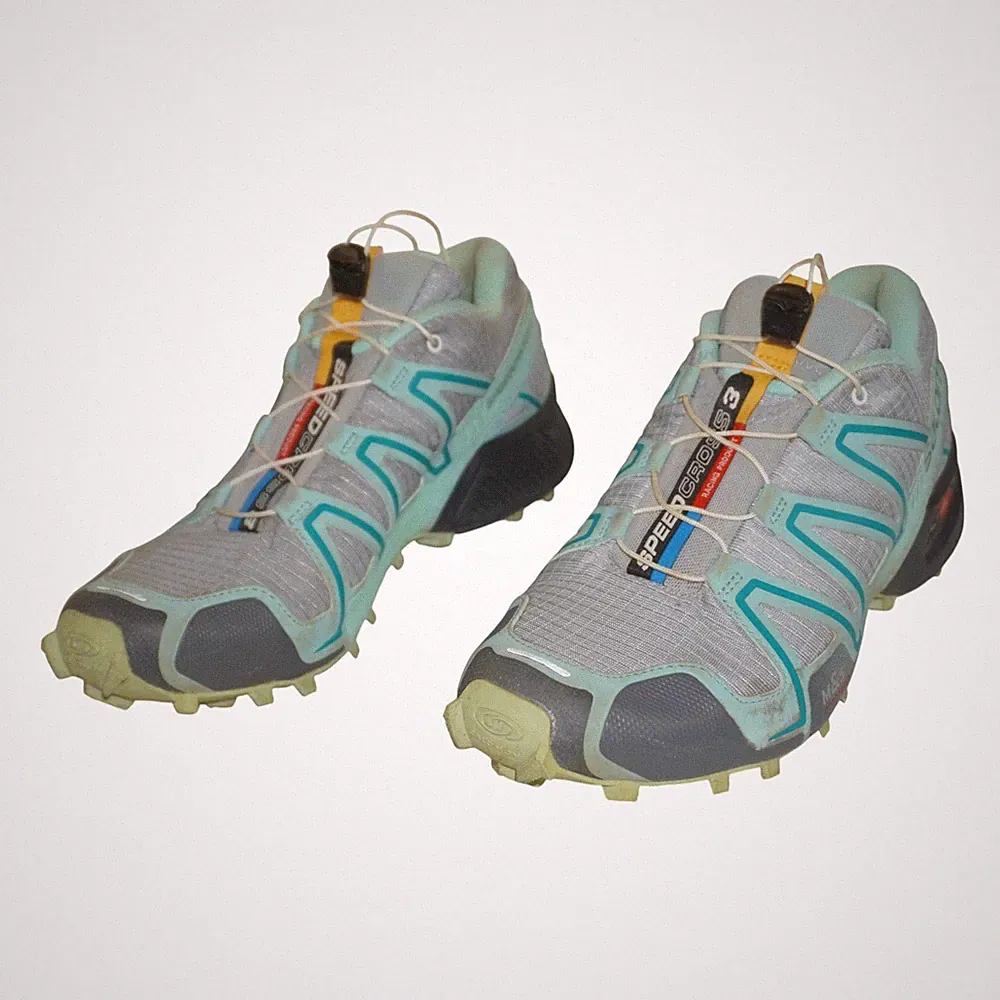 Salomon 42 Damen Speedcross 3 Laufschuhe Trail Running Outdoor Grau