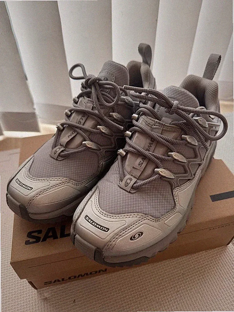 Salomon ACS+ GTX Damen Traillaufschuhe 24cm grau GORE-TEX gebraucht