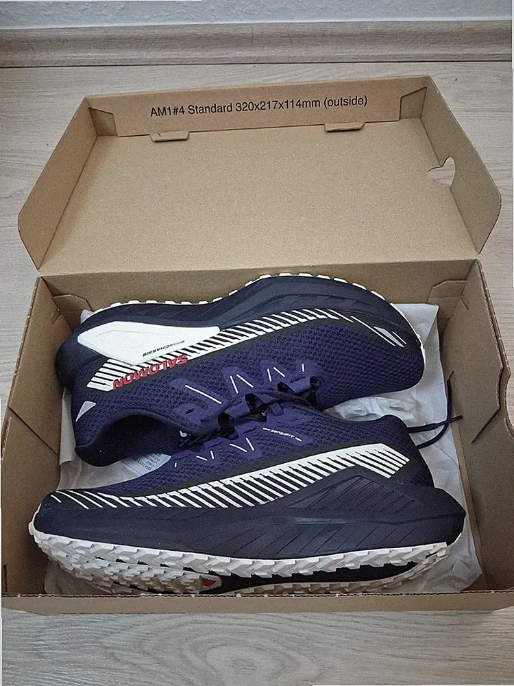 Salomon Damen Laufschuhe Größe.39 1/3 DRX DEFY GRVL W Blau NEU OVP Karton Etiket