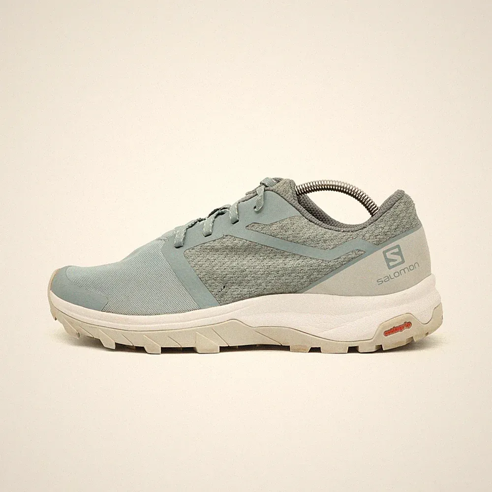Salomon Damen OUTbound Sneaker EU 39 1/3 Grau 407912 Mesh Niedrig Atmungsaktiv