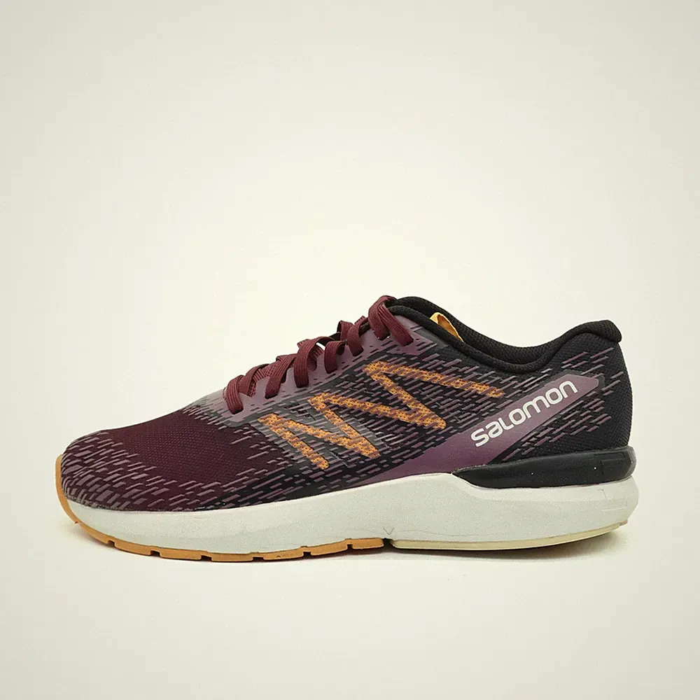 Salomon Damen Sonic 5 Balance Sportschuh Bordeaux Mesh Low-Top Laufschuhe EU 41⅓