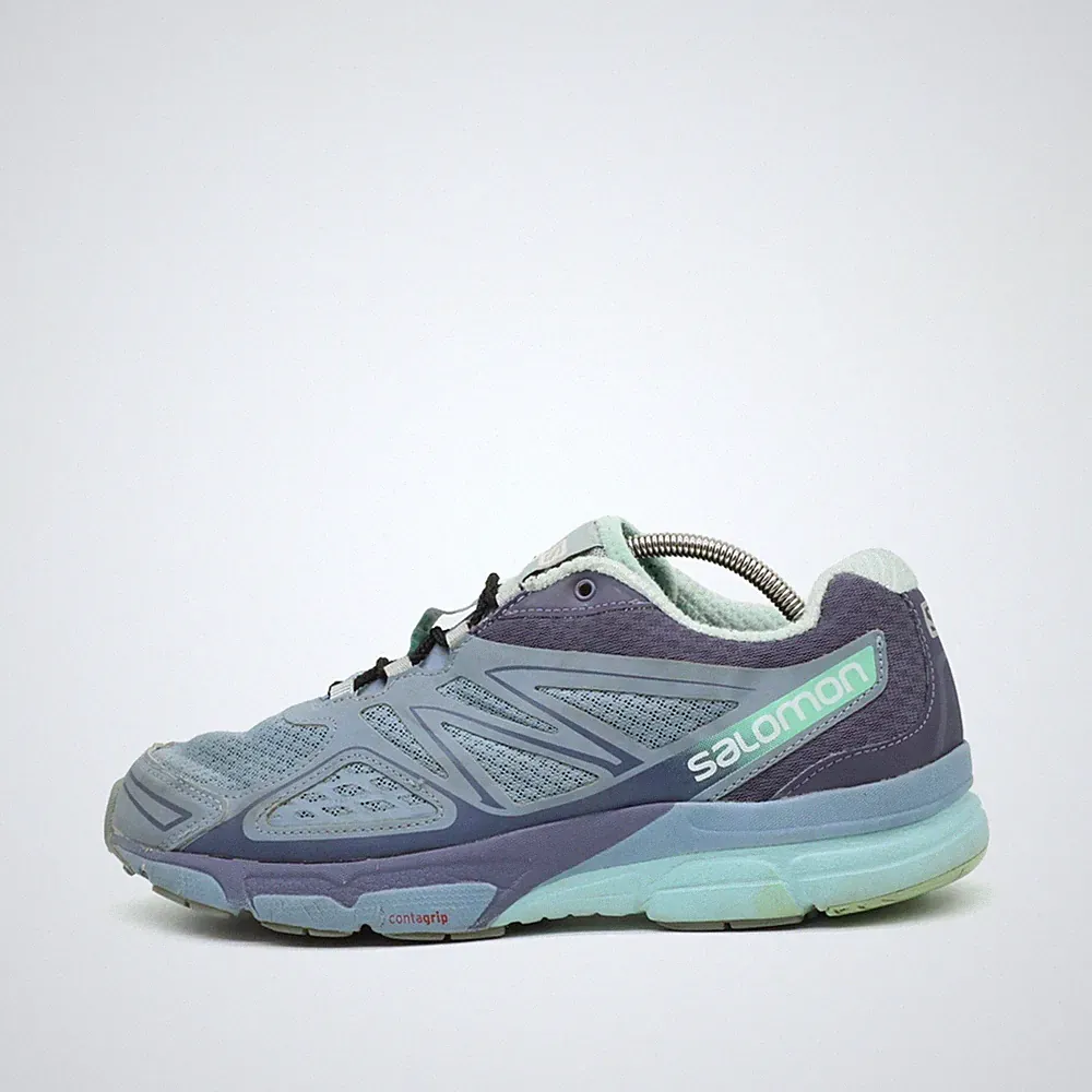 Salomon Damen X-Scream 3D Sneaker EU 40 Blau Lila 371286 Leichtgewicht