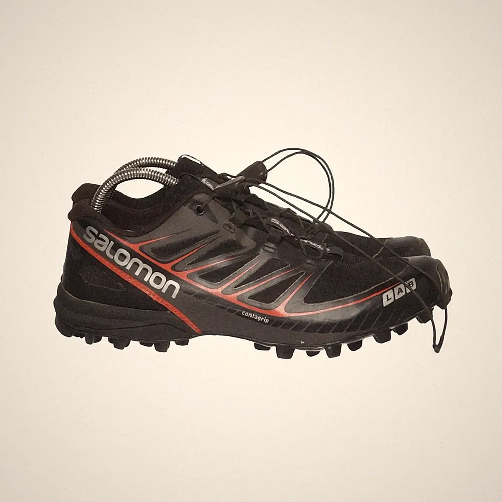 Salomon, Laufschuhe, Größe: 38, Schwarz/Rot, Damen #dwy