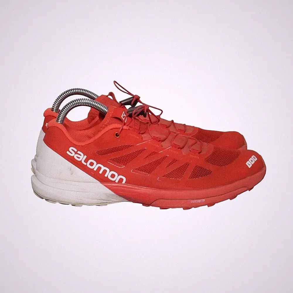 Salomon, Laufschuhe, Größe: 39 1/3, Rot, Damen #0cd
