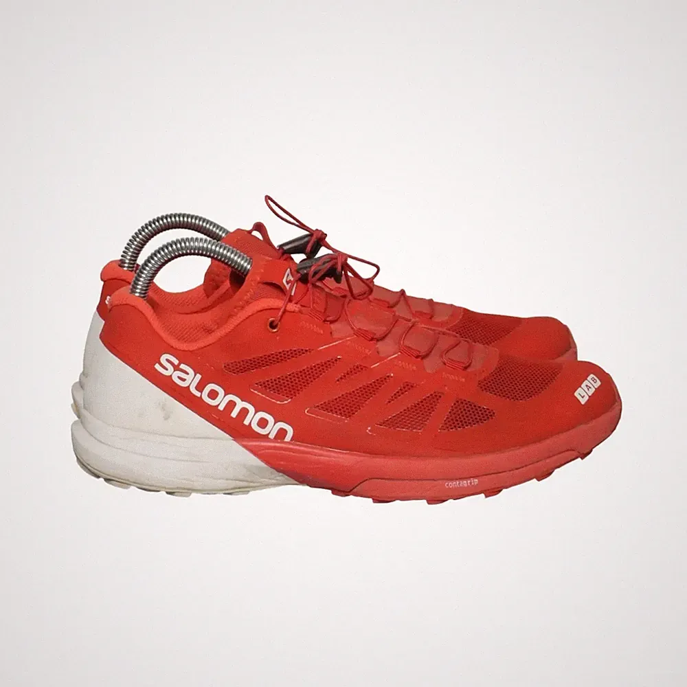 Salomon, Laufschuhe, Größe: 39 1/3, Rot, Damen #7wf
