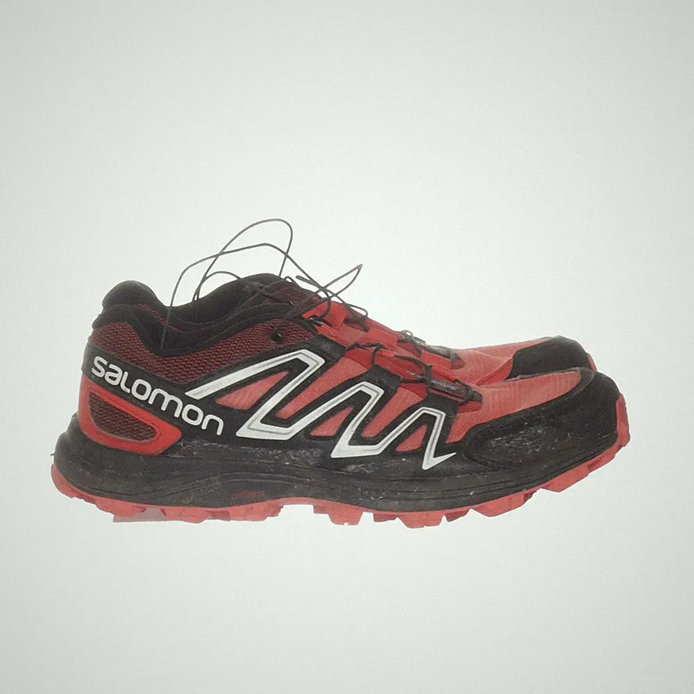Salomon, Laufschuhe, Größe: 40, SPEED 7, Rot/Schwarz, Unisex (Erwachsene) #o5H