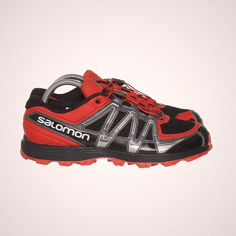 Salomon, Laufschuhe, Größe: 41 1/2, Rot/Schwarz, Damen #NCi