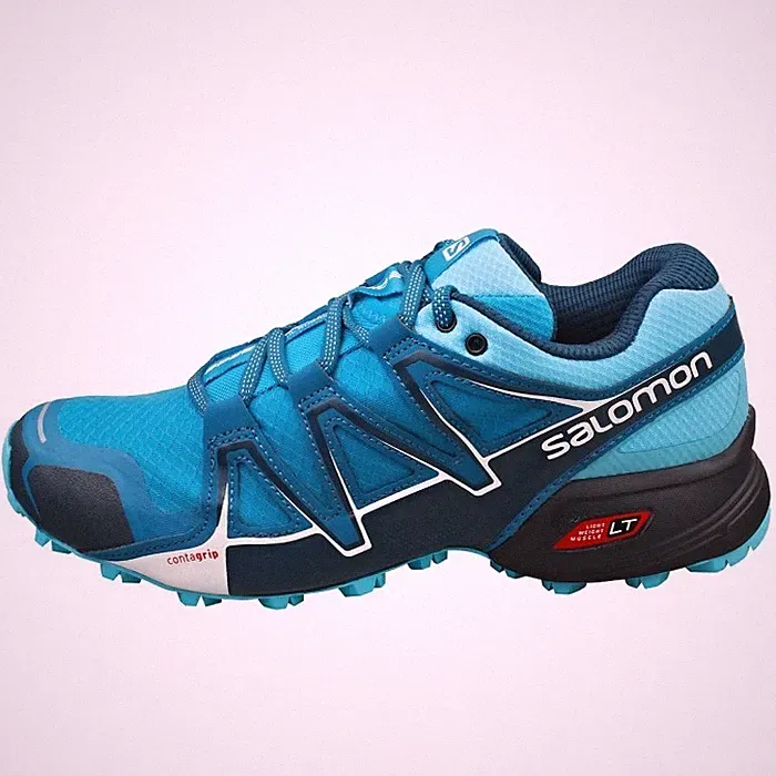 Salomon Speedcross Vario 2 Damen-Laufschuhe blau UK 5 BRANDNEU