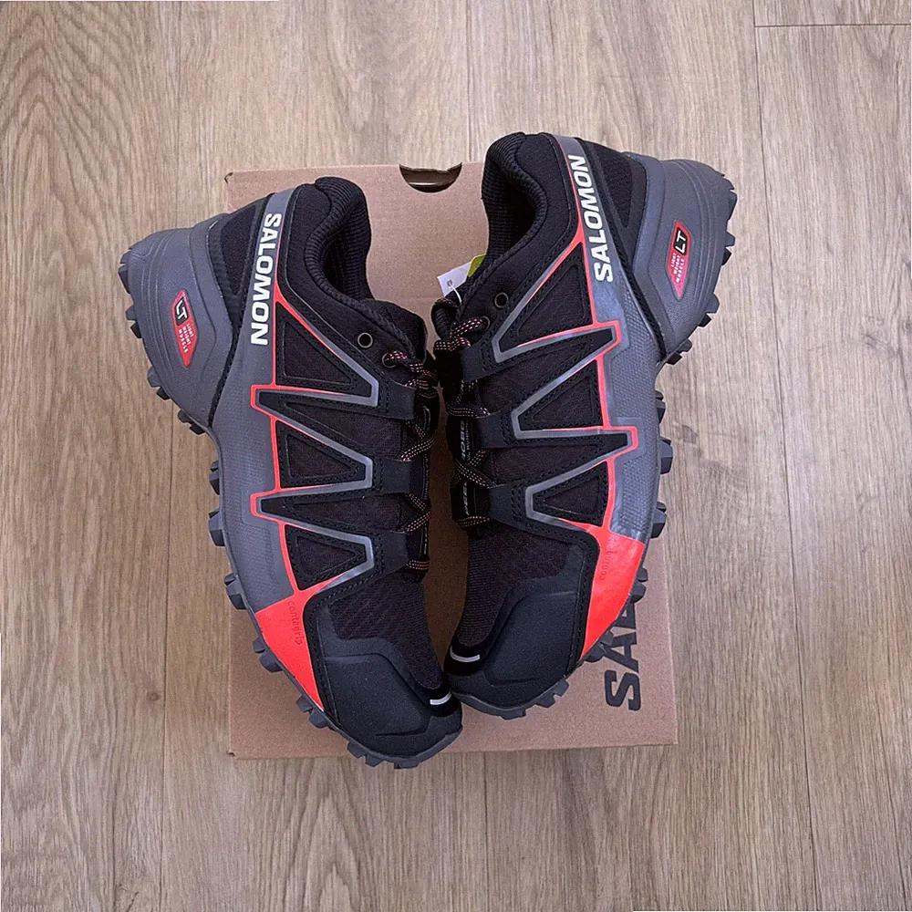 Salomon Speedcross Vario 2 Damen-Traillaufschuhe schwarz/magnetrot UK 5