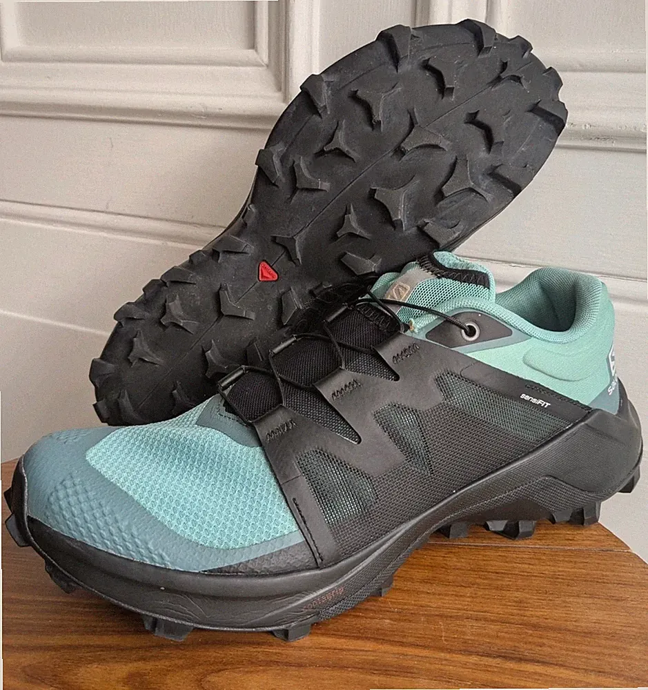Salomon Wildcross Trailrunningschuhe Wanderschuhe Damen Gr. UK 8,5