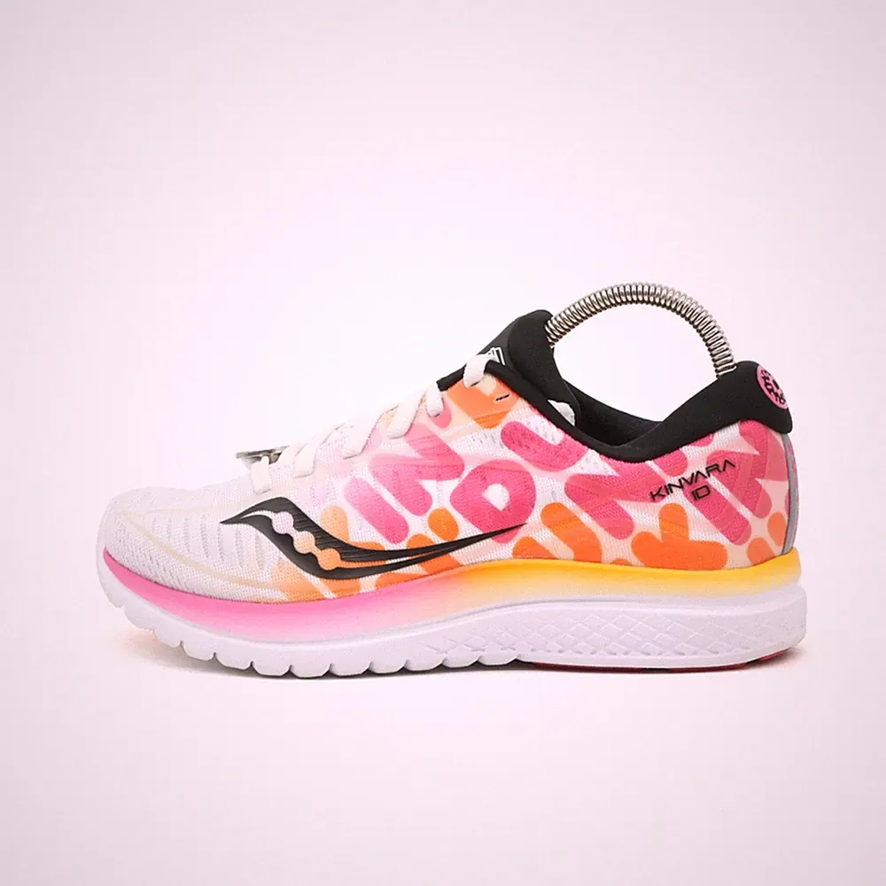 Saucony Damen 10 Sportschuh EU 35.5 Weiß Bunt S10467-26 Kinvara
