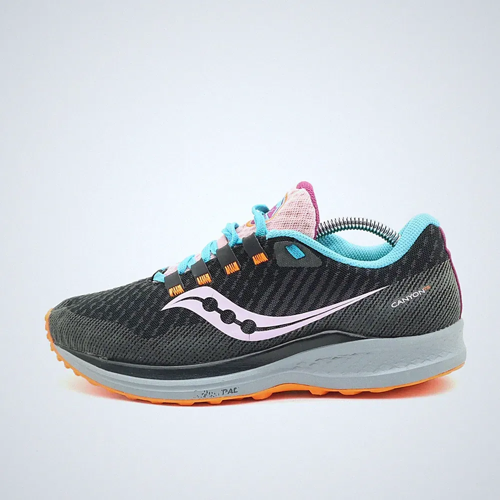 Saucony Damen Canyon TR Schuhe Textil/Synthetik Low-Top Trail Laufschuhe EU 38.5