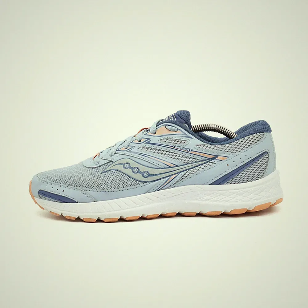 Saucony Damen Cohesion 13 Sportschuhe Hellblau Niedrig Laufschuhe EU 40,5