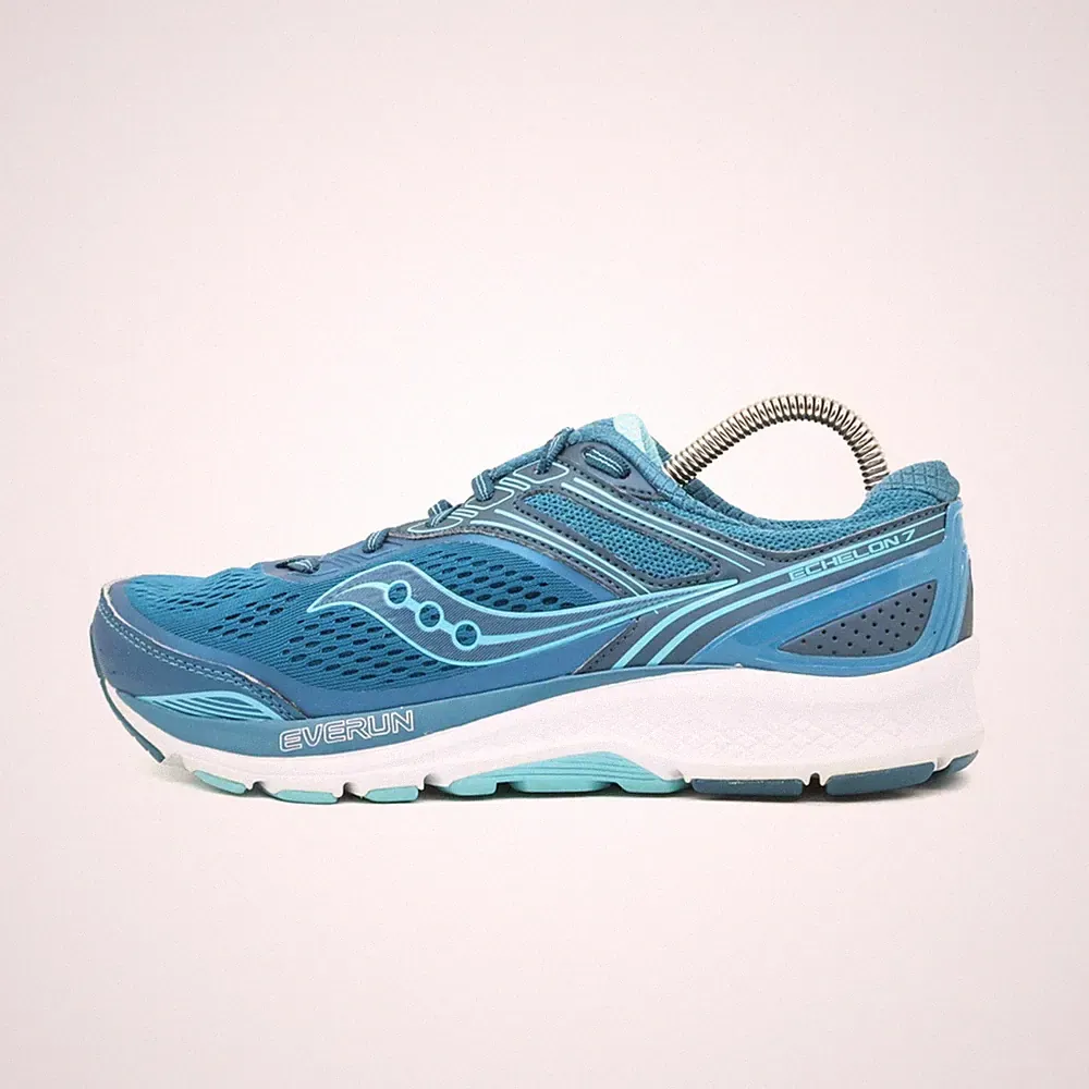 Saucony Damen Echelon 7 Schuhe blau/türkis Low-Top Laufschuhe EU 40
