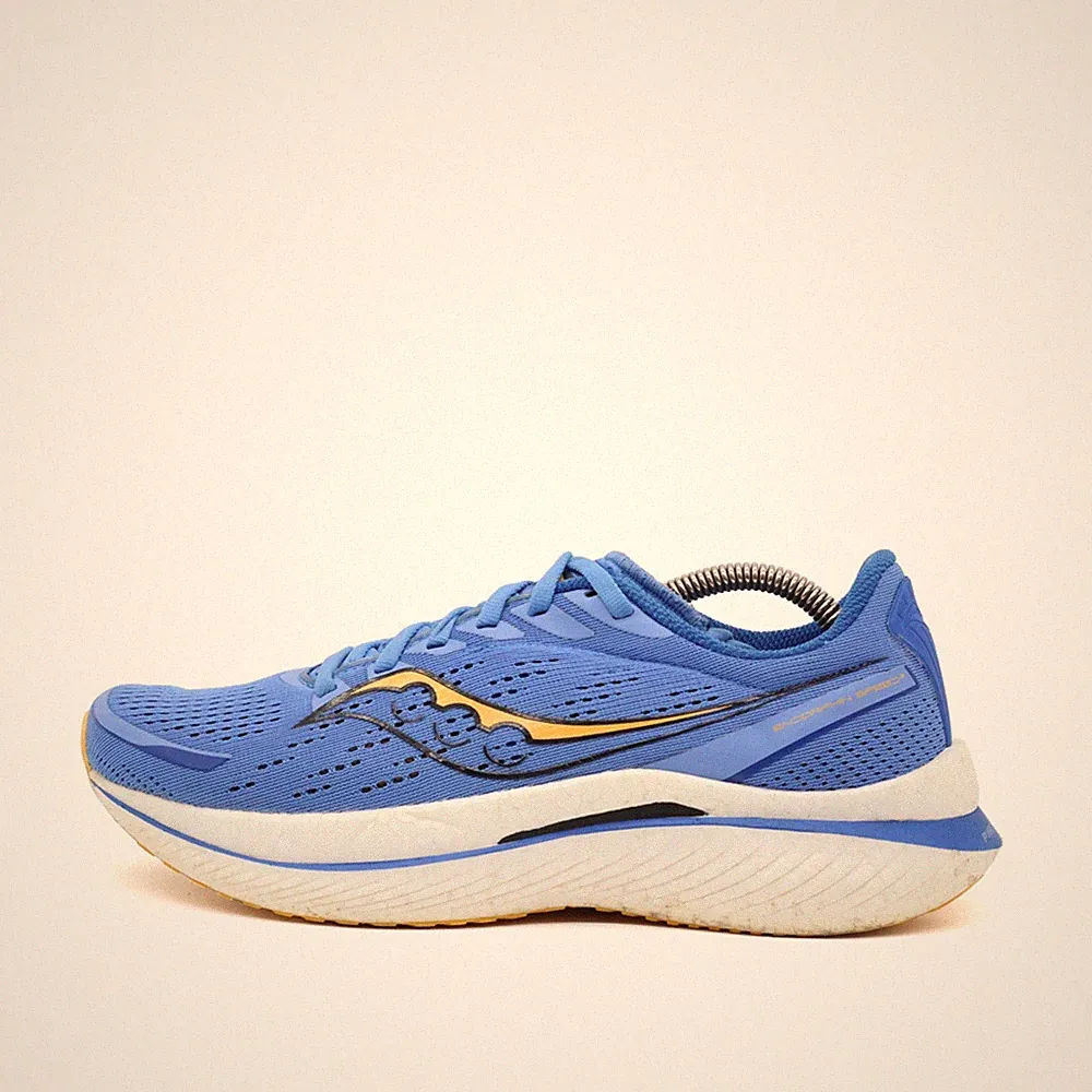 Saucony Damen Endorphin Speed Sportschuhe Blau Leichtgewicht Laufschuhe EU 40