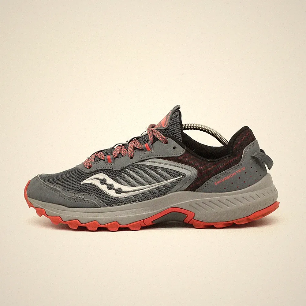 Saucony Damen Excursion TR 15 Laufschuh EU 43 Grau Rot S10670-22