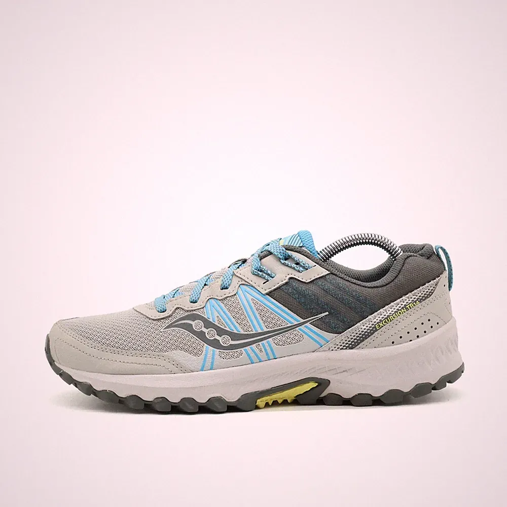 Saucony Damen Excursion TR14 Sportschuh Grau Blau Robust Laufschuhe EU 43