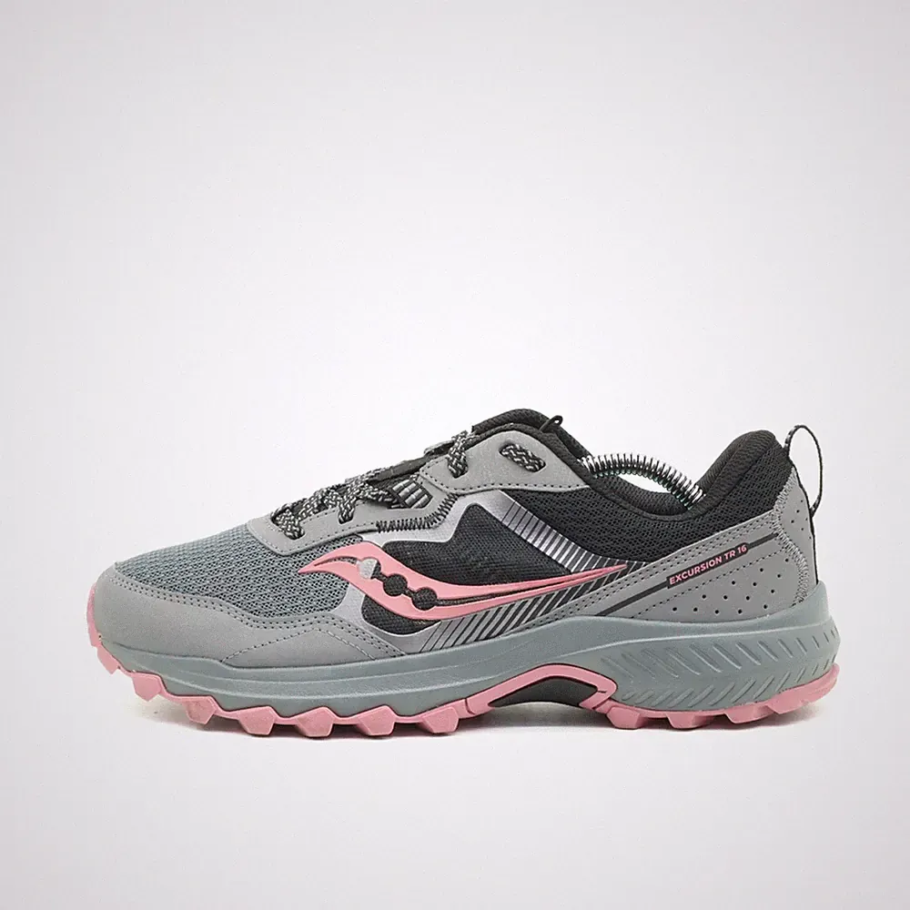 Saucony Damen Excursion TR16 Laufschuhe EU 40.5 Grau/Pink S10745-20