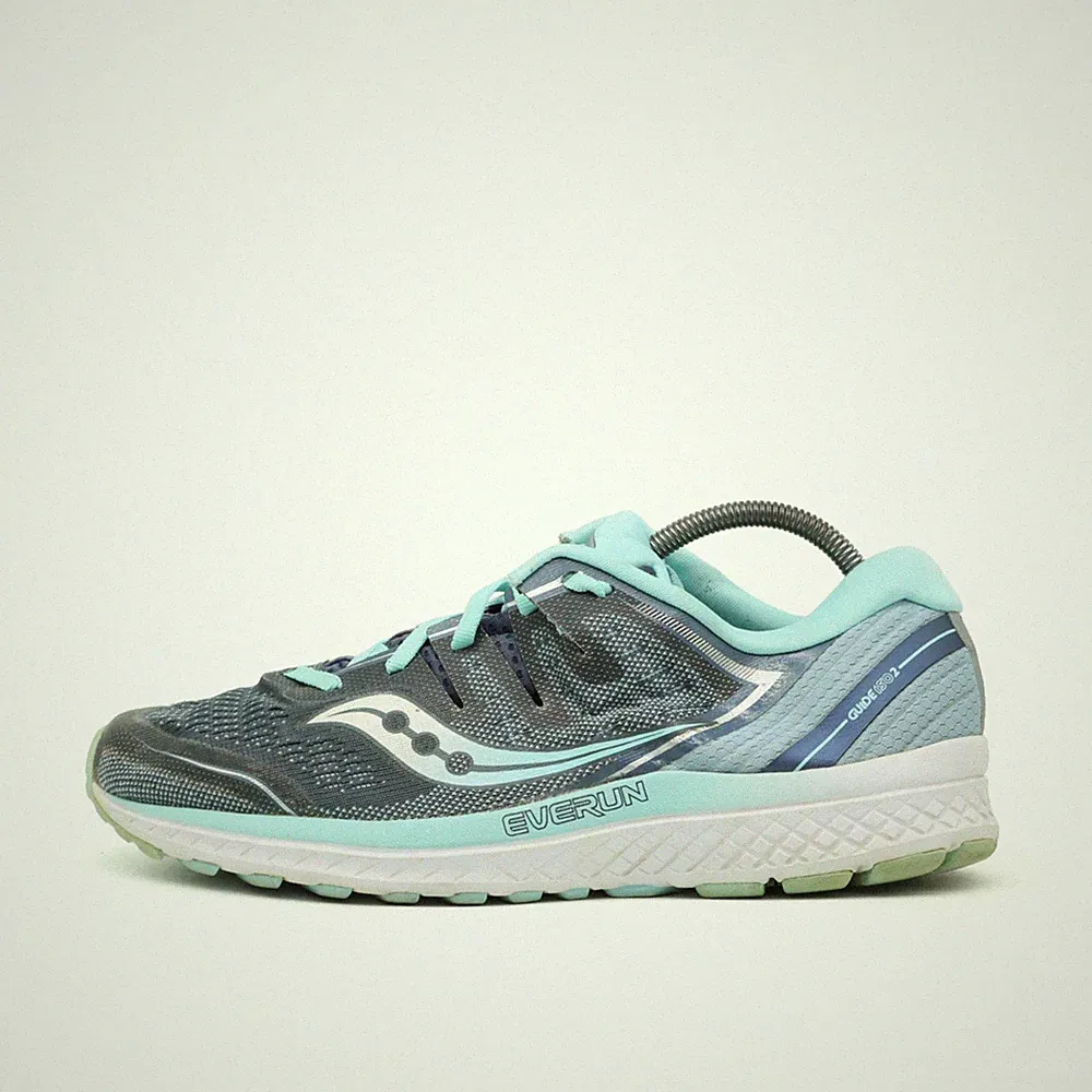 Saucony Damen Guide ISO 2 Laufschuhe türkis Low-Top Laufschuh EU 41