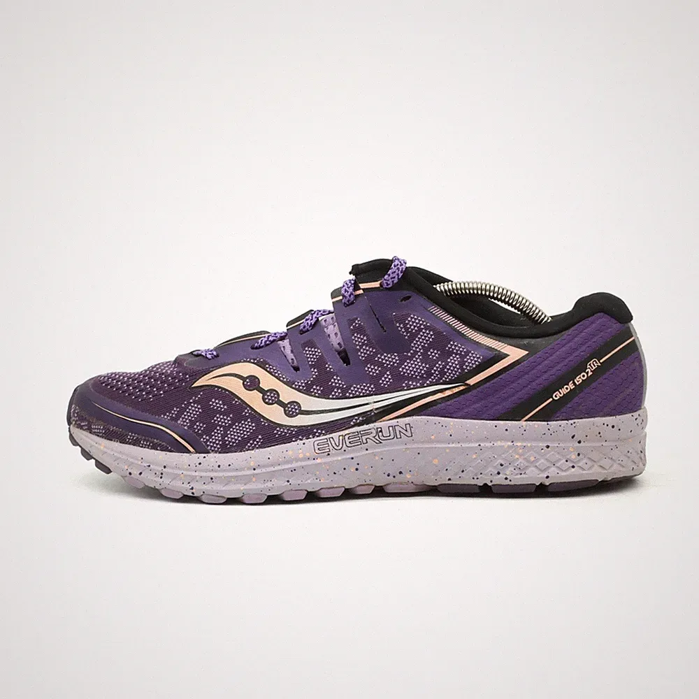 Saucony Damen Guide ISO 2 TR Sportschuh Lila Niedrig Laufschuhe EU 42