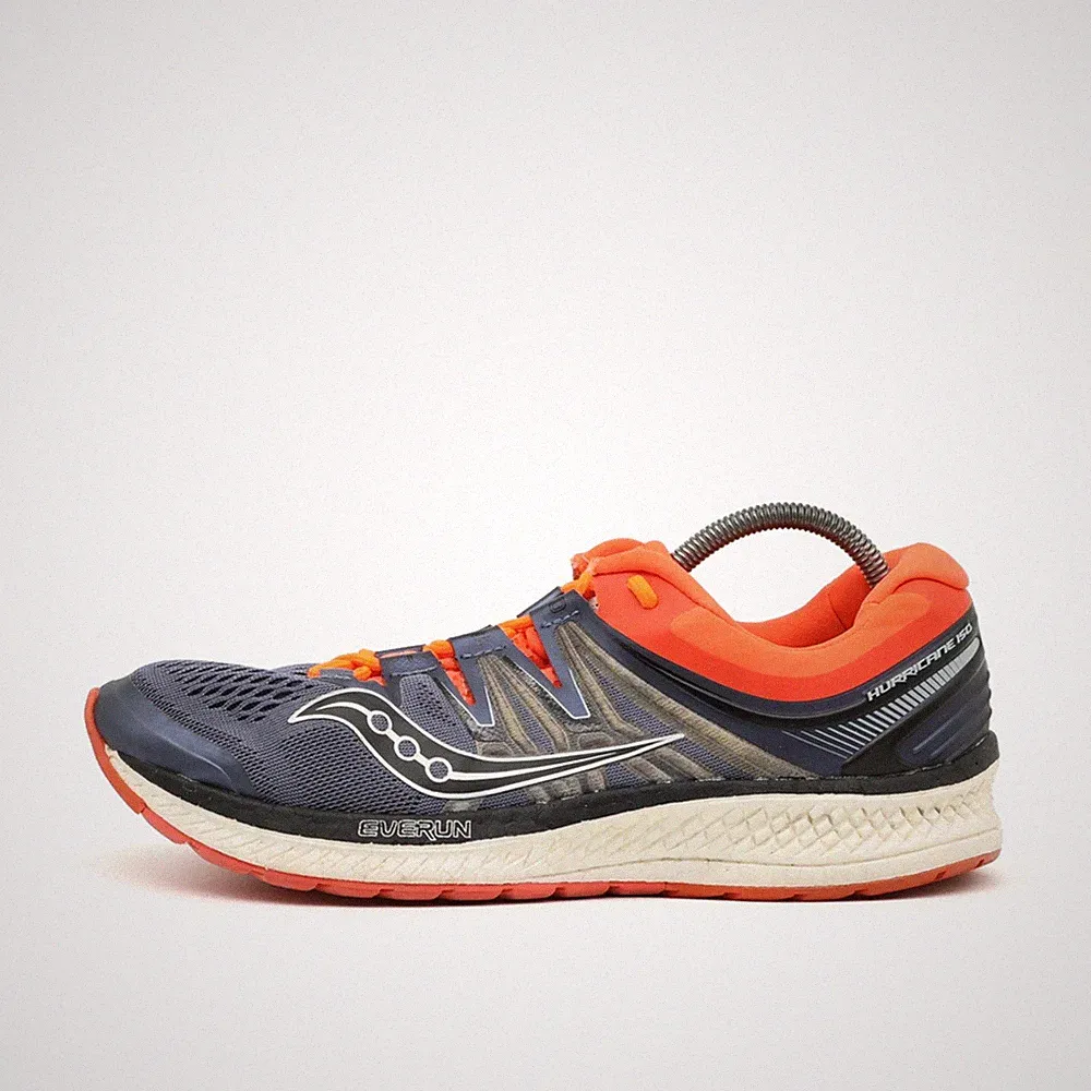 Saucony Damen Hurricane ISO Schuhe Orange/Blau Low-Top Laufschuhe EU 40.5