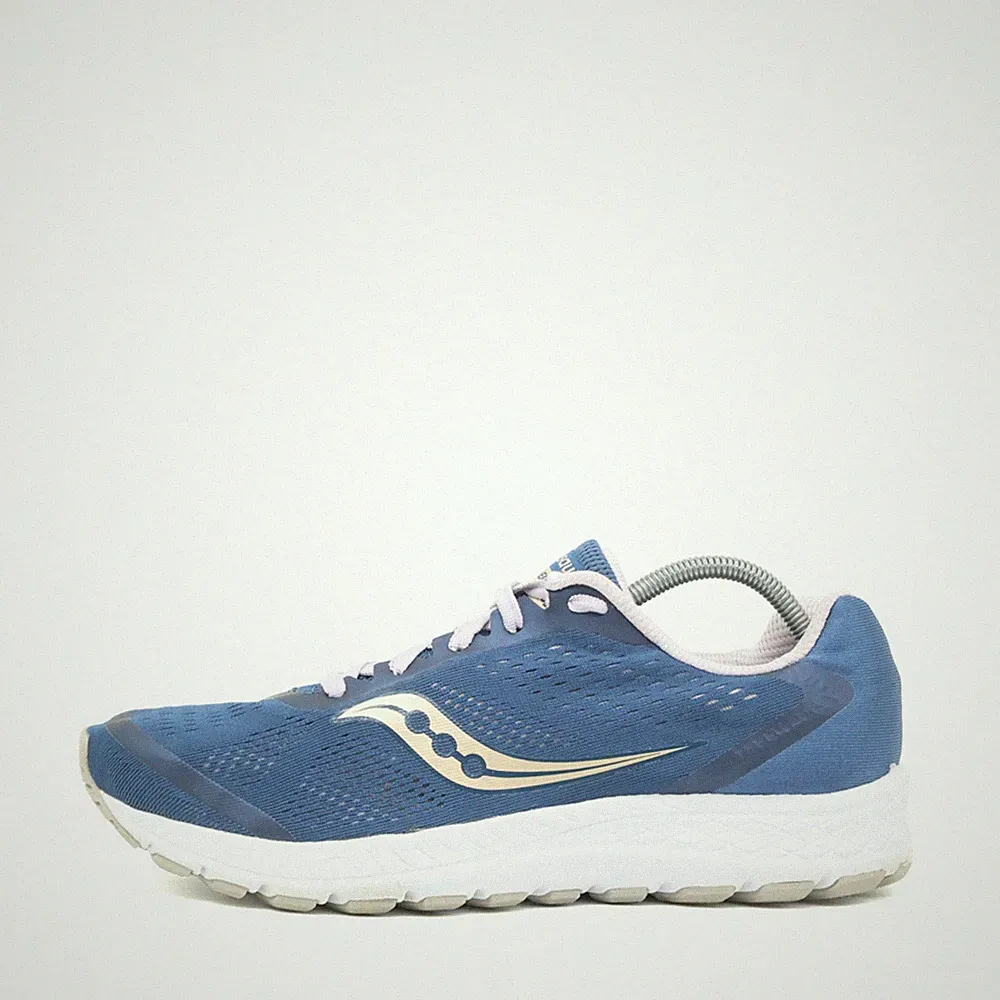 Saucony Damen NOVA 2 Sneaker Blau Textil/Synthetik VERSAFOAM Laufschuhe EU 40.5