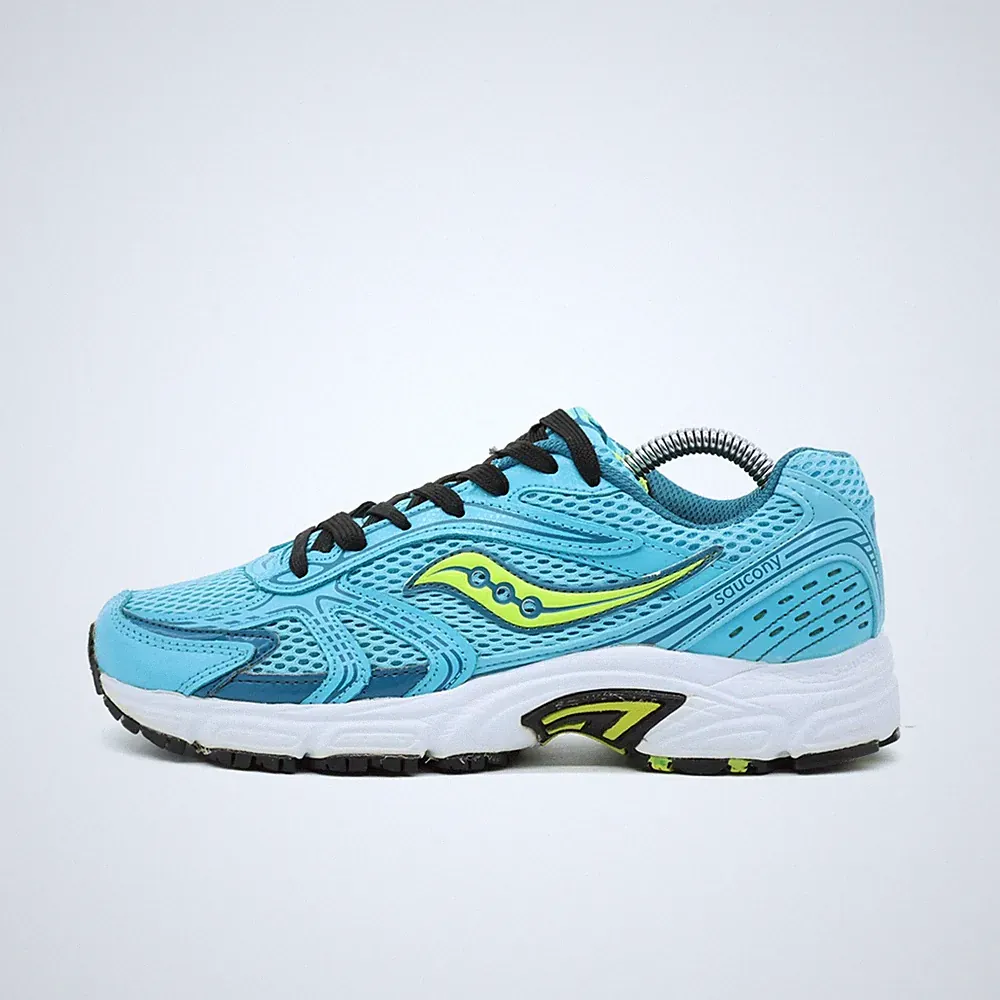 Saucony Damen Oasis Sneaker EU 38.5 Blau Gelb 15096-19