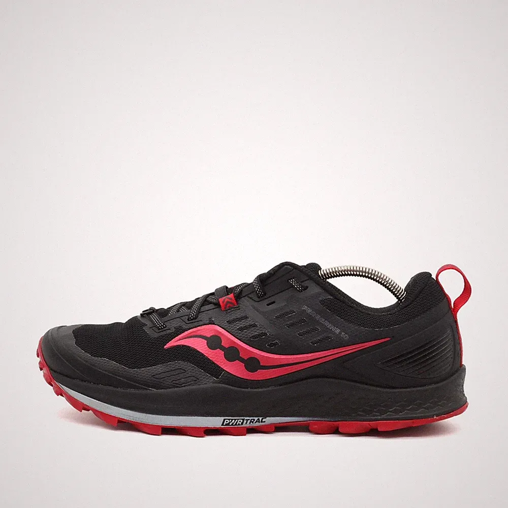 Saucony Damen Peregrine 10 Sportschuh Schwarz Trail Trailrunningschuhe EU 42.5