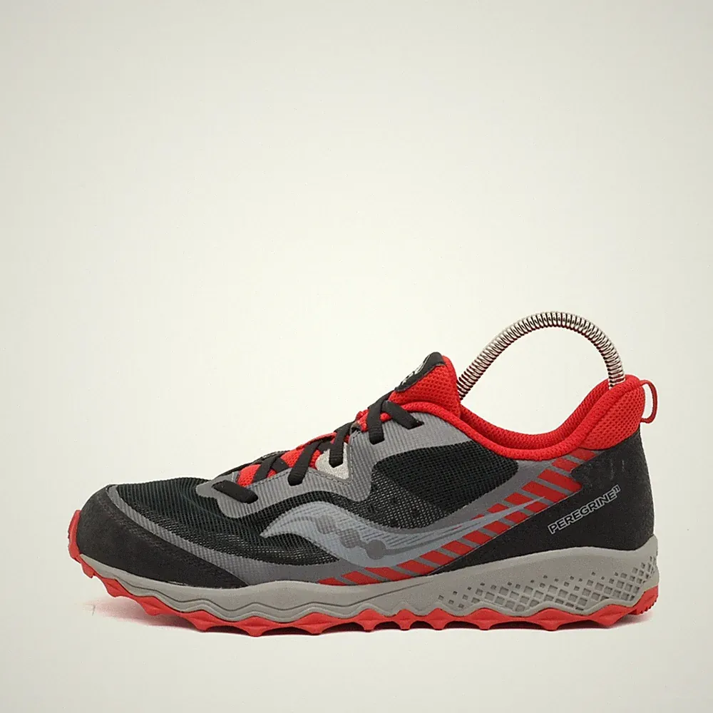 Saucony Damen Peregrine 11 Laufschuhe Schwarz Atmungsaktiv Trailrunning EU 38