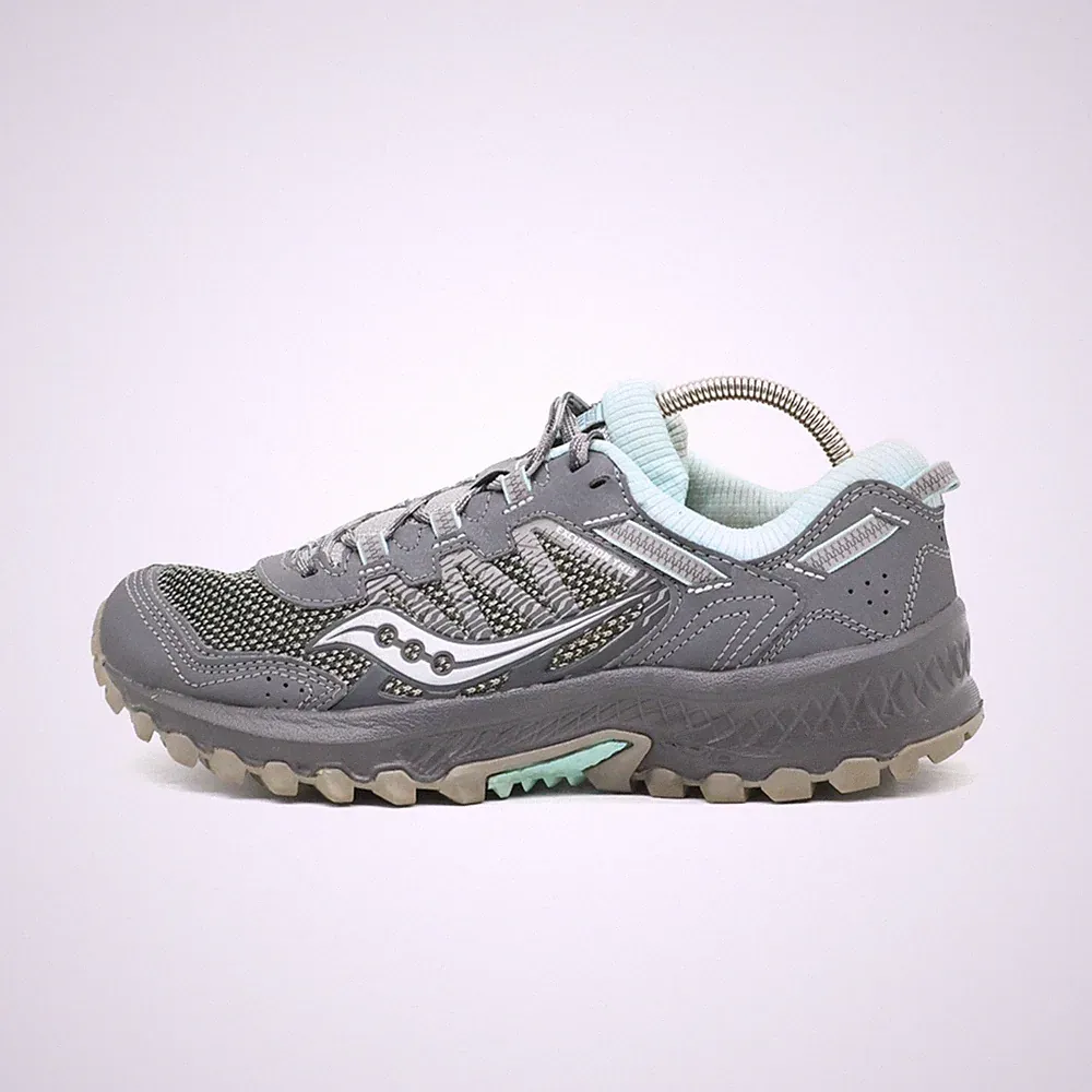 Saucony Damen S10526-6 Laufschuhe Grau/Mint VERSAFOAM Trailrunningschuhe EU 38.5