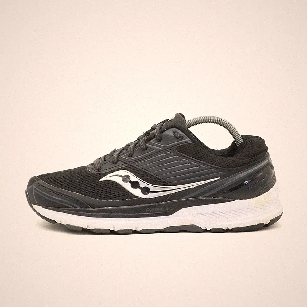 Saucony Damen S10575-40 Sneaker Schwarz/Weiß PWRRUN Laufschuhe EU 39
