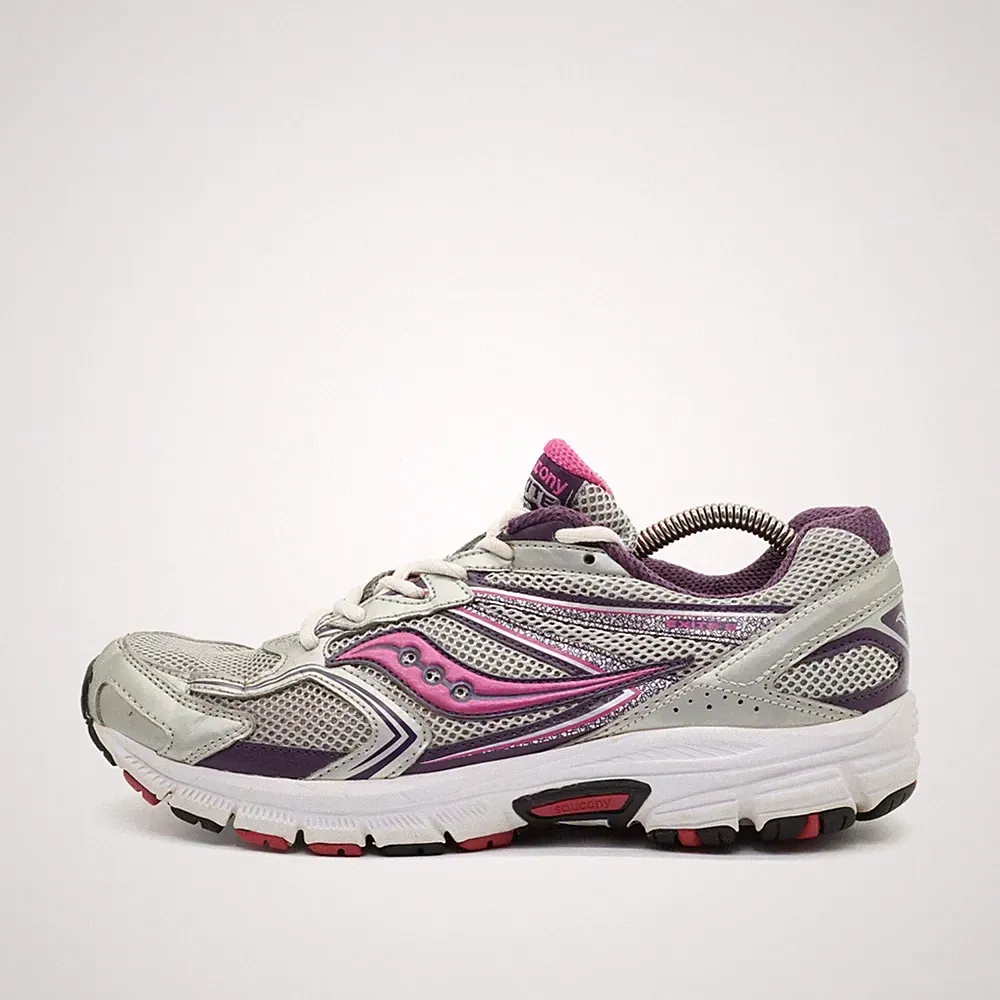 Saucony Damen S15261-1 Sportschuh Lila/Pink/Grau Running Laufschuhe EU 42