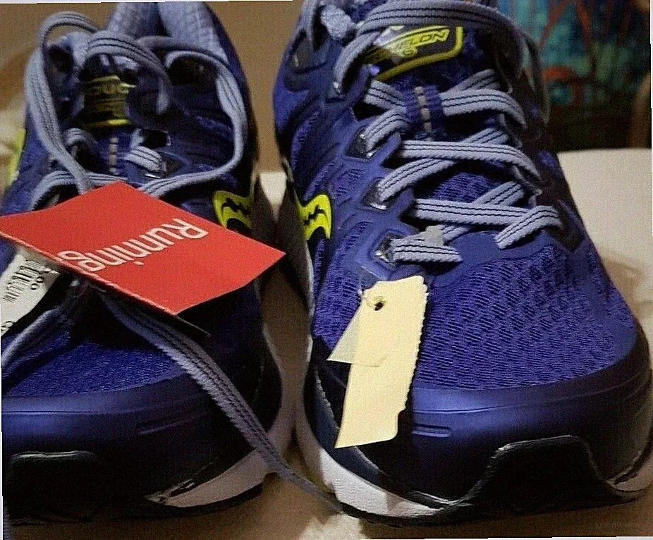 Saucony Everun Damenschuhe Laufschuhe Sneaker Gr. 38, Neu, lila-blau