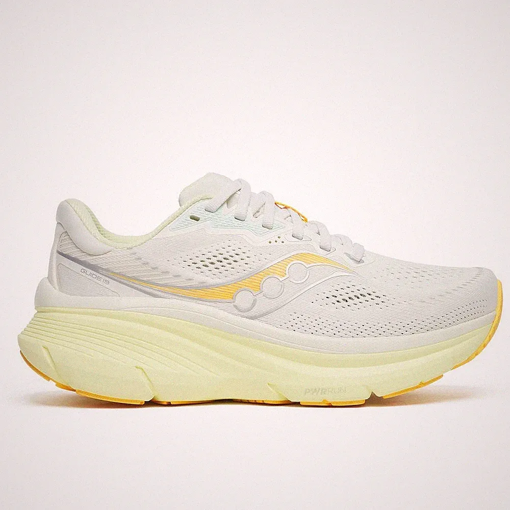 Saucony Giude 19 Damen Laufschuh VORY/TENDER