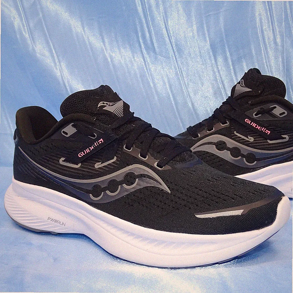 SAUCONY GUIDE 16 Laufschuhe GR 41 SCHUHE DAMEN SCHWARZ RUNNING SPORTSCHUHE TOP