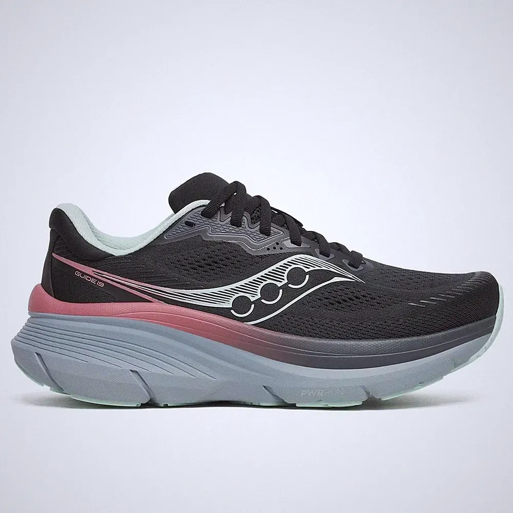Saucony Guide 19 Women black calm Laufschuhe Joggingschuhe Damen