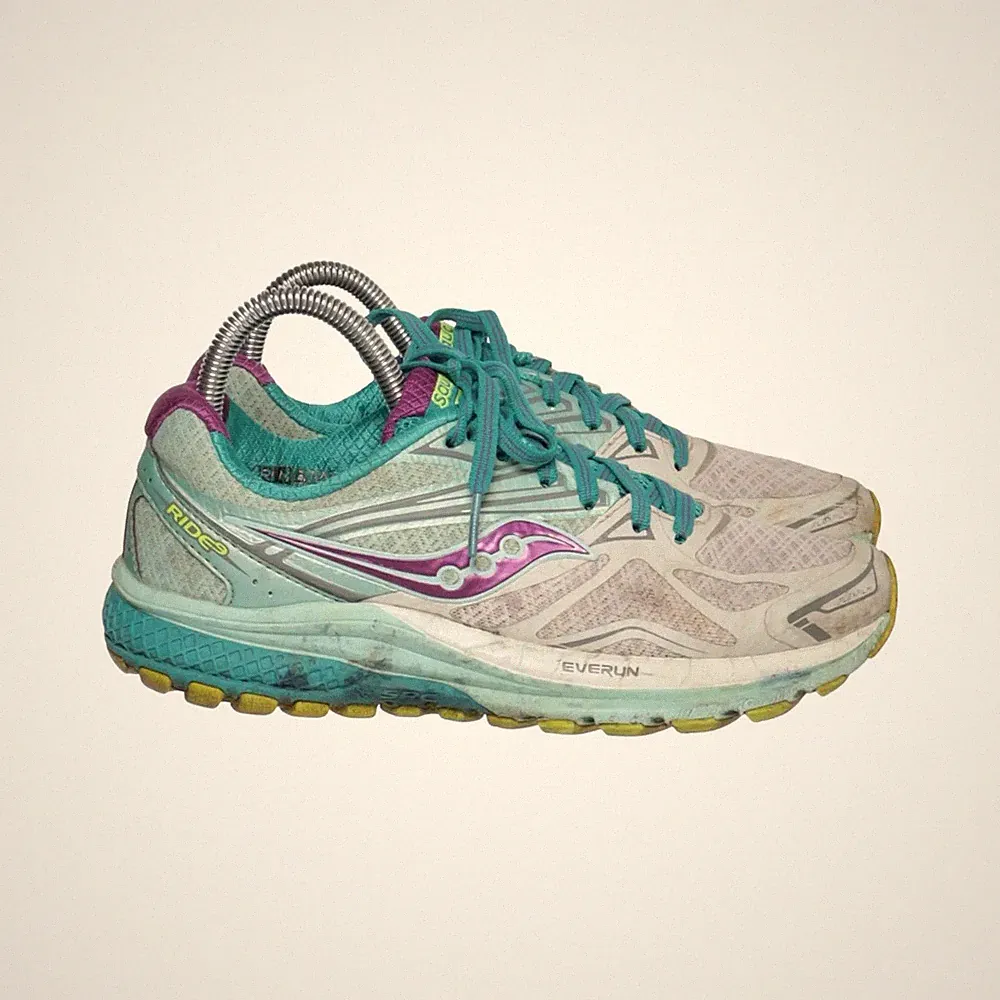 Saucony, Laufschuhe, Größe: 38, EVERUN, Weiß/Blau/Lila, Damen #8gk