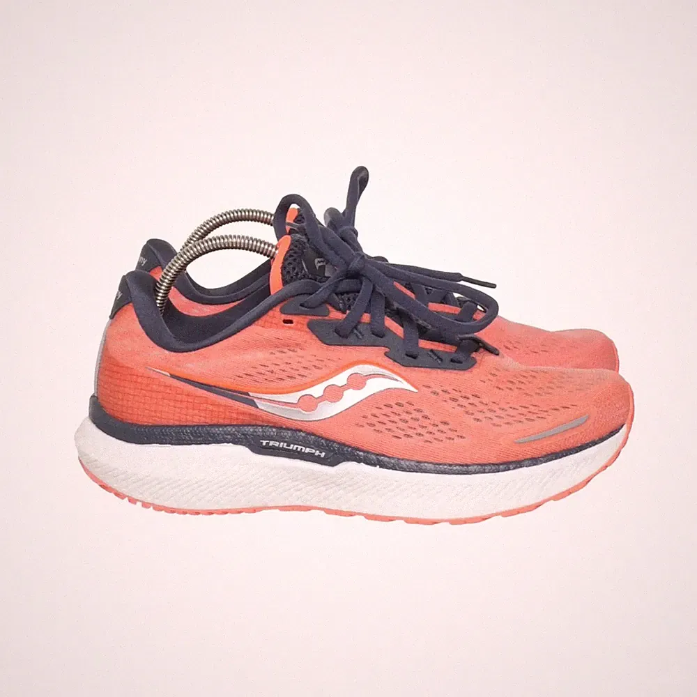Saucony, Laufschuhe, Größe: 38, Orange/Blau/Weiß, Damen #bNc