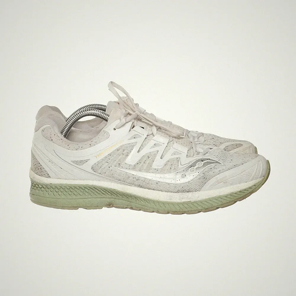 Saucony, Laufschuhe, Größe: 44, model: everun, Polyurethan, Weiß/Grün #Bhq