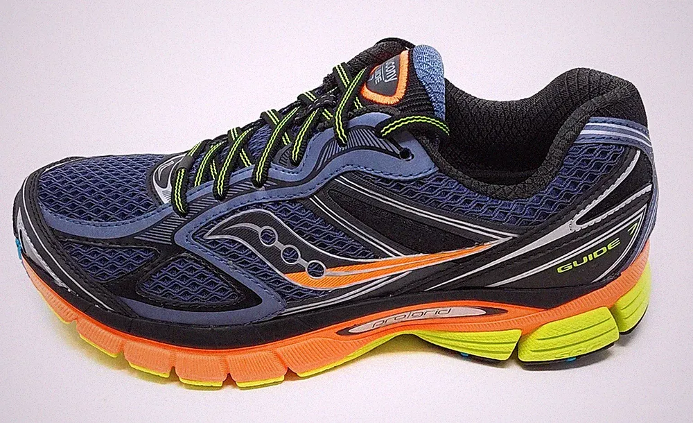 Saucony Progrid Guide 7 Unisex Laufschuh Grau Mehrfarbig S70936-13