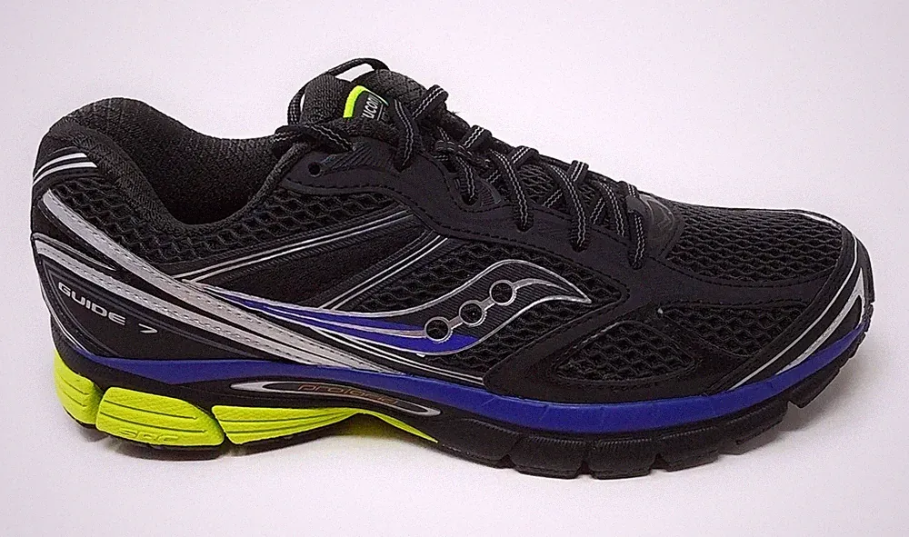Saucony Progrid Guide 7 Unisex Laufschuh Schwarz Mehrfarbig S70936-21