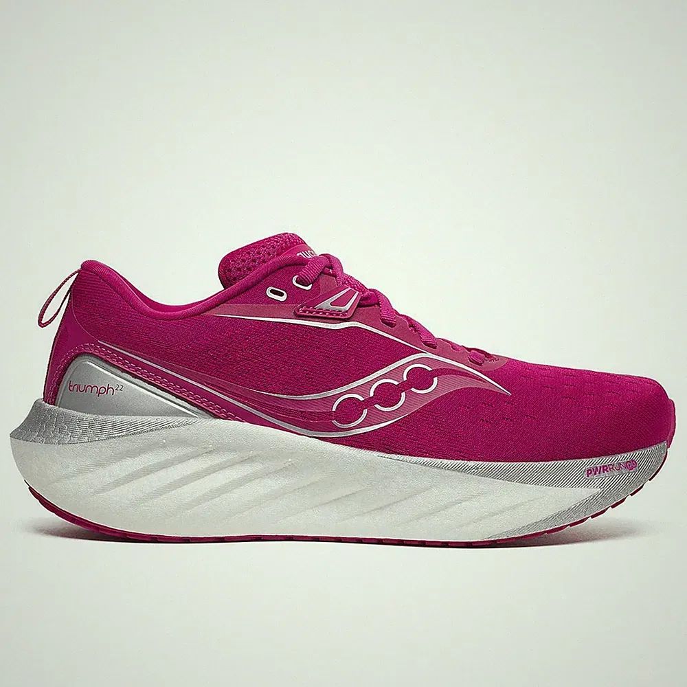 Saucony Triumph 22 Women magenta Laufschuhe Joggingschuhe Damen