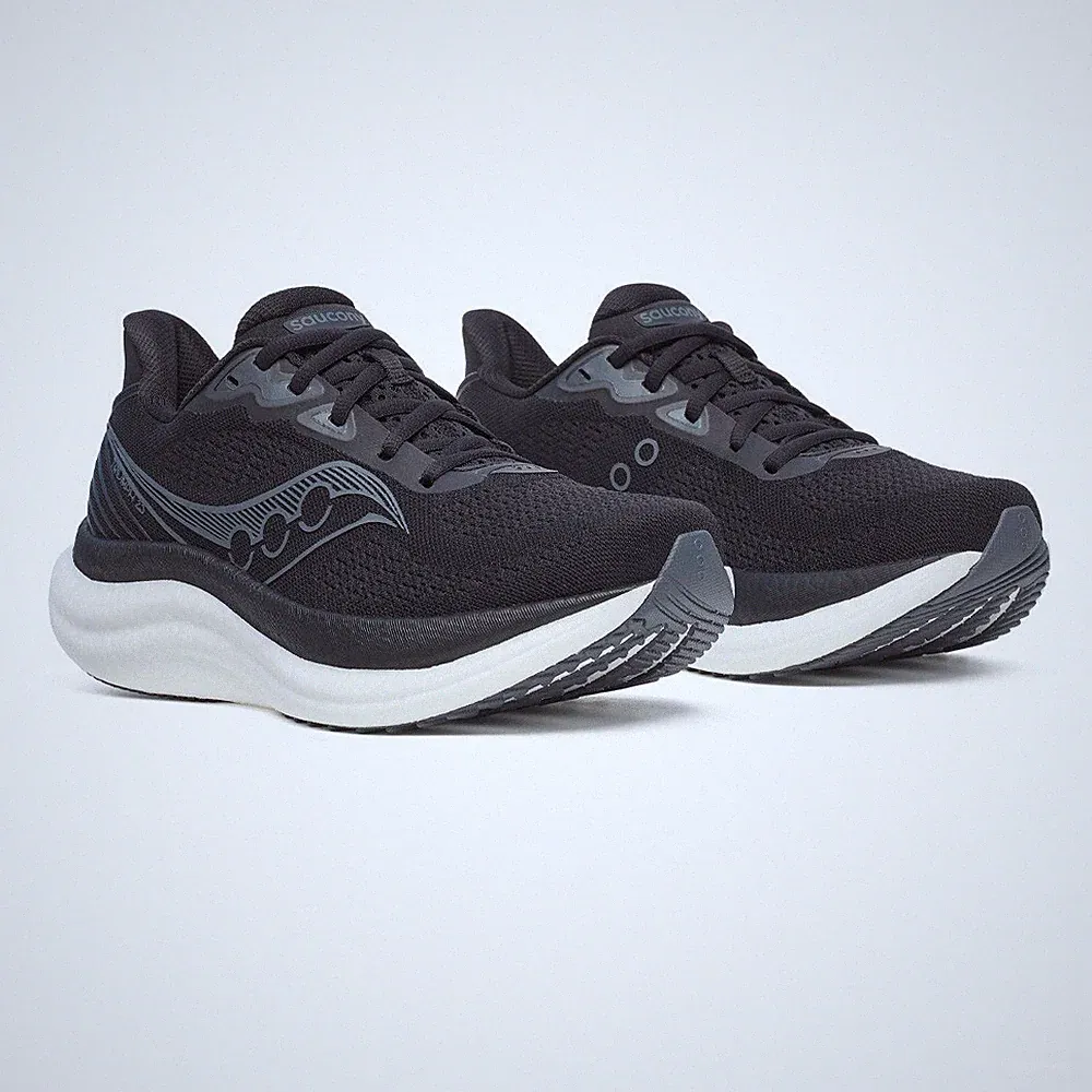 Saucony Triumph 23 Women - Damen Laufschuhe - BLACK WHITE - S11023 200