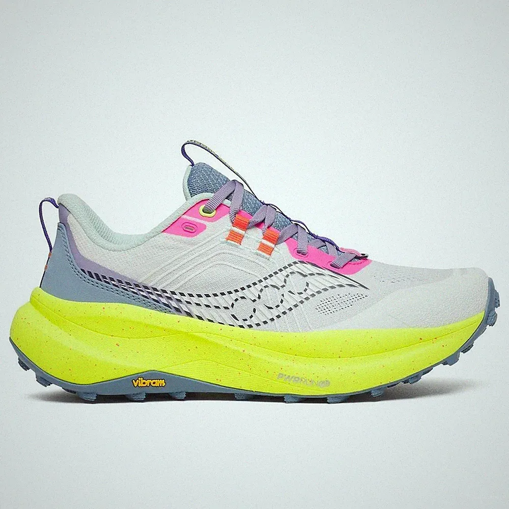 Saucony Xodus Ultra 4 Women white citron Trailrunningschuhe Damen