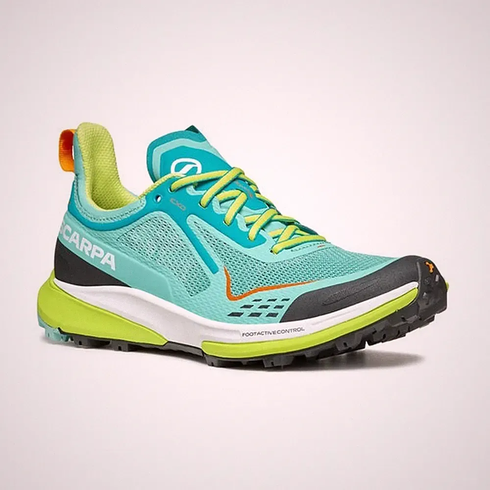 Scarpa Golden Gate Kima RT Women blue lime Trailrunningschuhe Damen