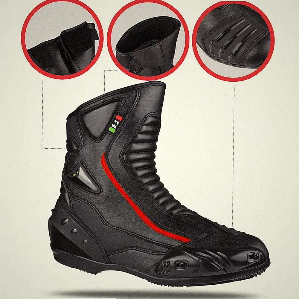 Schuh Motorradstiefel Sportschuhe Motorrad BIESSE